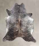 Grey Brindle Cowhide Rug #B9418