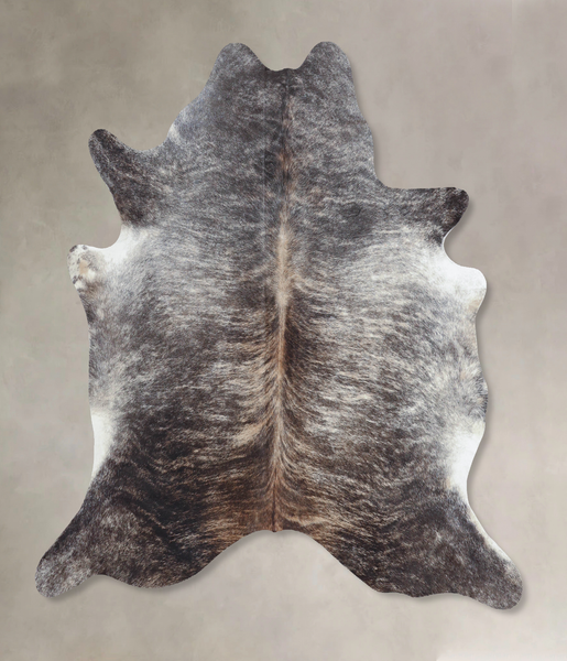 Grey Brindle Cowhide Rug #B9418
