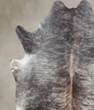 Grey Brindle Cowhide Rug #B9418