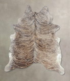 Light Brindle Cowhide Rug #B9420