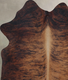 Dark Brindle Cowhide Rug #B9422