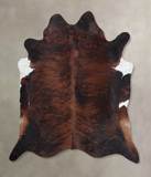 Dark Brindle Cowhide Rug #B9465