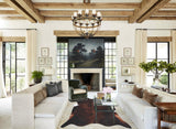 Dark Brindle Cowhide Rug #B9465