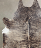 Grey Brindle Cowhide Rug #B9480
