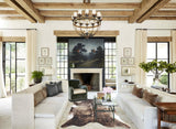 Grey Brindle Cowhide Rug #B9480