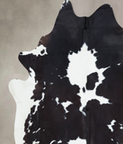 Black and White Cowhide Rug #B9540