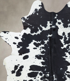 Black and White Cowhide Rug #B9564