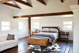 Black and White Cowhide Rug #B9564