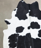 Black and White Cowhide Rug #B9573