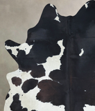 Black and White Cowhide Rug #B9575
