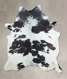Black and White Cowhide Rug #B9599