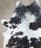 Black and White Cowhide Rug #B9599