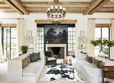 Black and White Cowhide Rug #B9599
