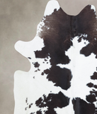 Black and White Cowhide Rug #B9629