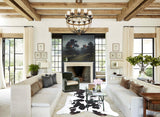 Black and White Cowhide Rug #B9629