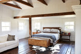 Black and White Cowhide Rug #B9629