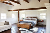 Salt and Pepper Black Cowhide Rug #B9672