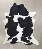 Black and White Cowhide Rug #B9679