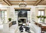 Black and White Cowhide Rug #B9679