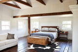 Black and White Cowhide Rug #B9679