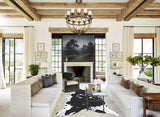 Black and White Cowhide Rug #B9744