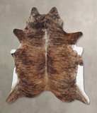 Medium Brindle Cowhide Rug #B9751
