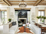 Solid Brown Cowhide Rug #B9866