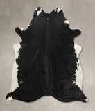 Black and White Cowhide Rug #B9882