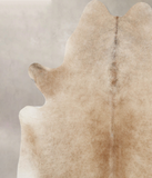 Beige Cowhide Rug #B9883