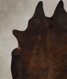 Dark Brindle Cowhide Rug #B9888
