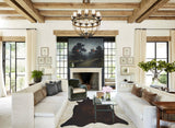 Dark Brindle Cowhide Rug #B9888