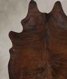 Dark Brindle Cowhide Rug #B9902