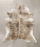 Light Brindle Cowhide Rug #B9937