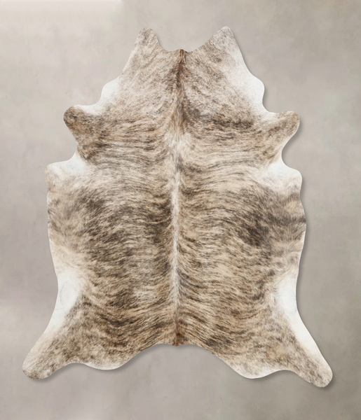 Light Brindle Cowhide Rug #B9937