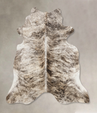 Light Brindle Cowhide Rug #B9941
