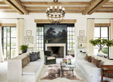 Grey Brindle Cowhide Rug #B9951