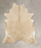 Beige Cowhide Rug #B9987