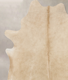 Beige Cowhide Rug #B9987