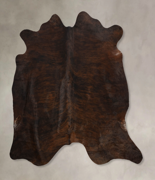 Dark Brindle Cowhide Rug #B9988