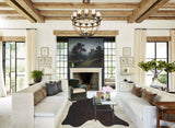 Dark Brindle Cowhide Rug #B9988