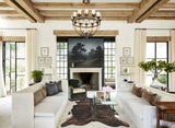 Dark Brindle Cowhide Rug #B9998
