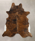 Medium Brindle Cowhide Rug #B9999