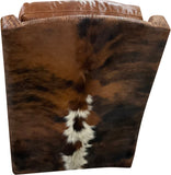 Bonham Cowhide Swivel Glider