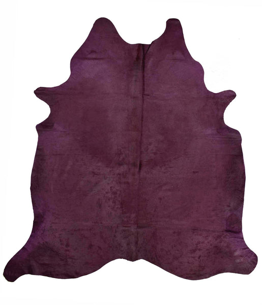 Purple Dyed Cowhide Rug #1002PURPL