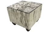 Cowhide Ottoman - 45" x 24"