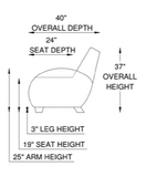 Eleanor Rigby Dolly 1E Accent Chair