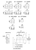 Eleanor Rigby Royale 30 Sofa