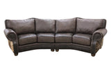 Split Rail Curved Sectional