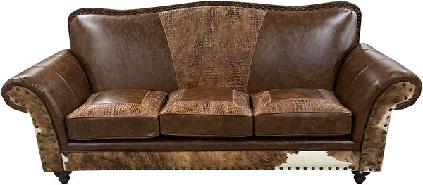 Stockyard Western Leather Sofa