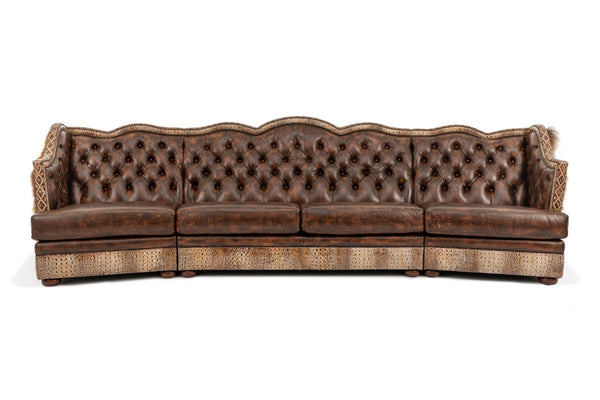 Yellowstone Buffalo Curved Sectional